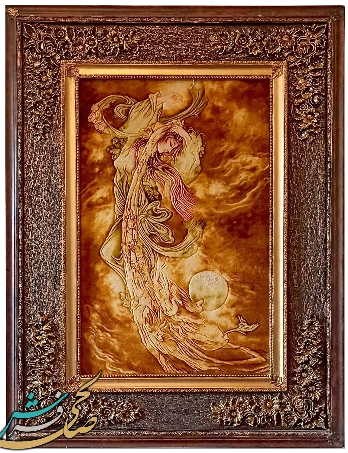 تابلو فرش دست بافت صبحدم استاد فرشچیان|تابلو فرش|اصفهان, سپاهانشهر|دیوار