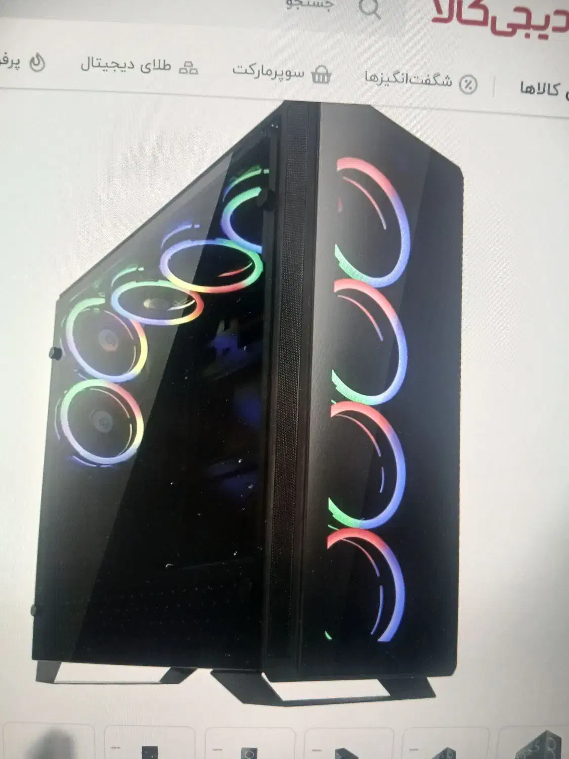 قاب کیس گیمینگ|رایانه رومیزی|سیلوانه, |دیوار