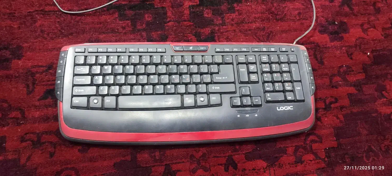 کیبورد برند loGic|قطعات و لوازم جانبی رایانه|تهران, والفجر (افسریه)|دیوار