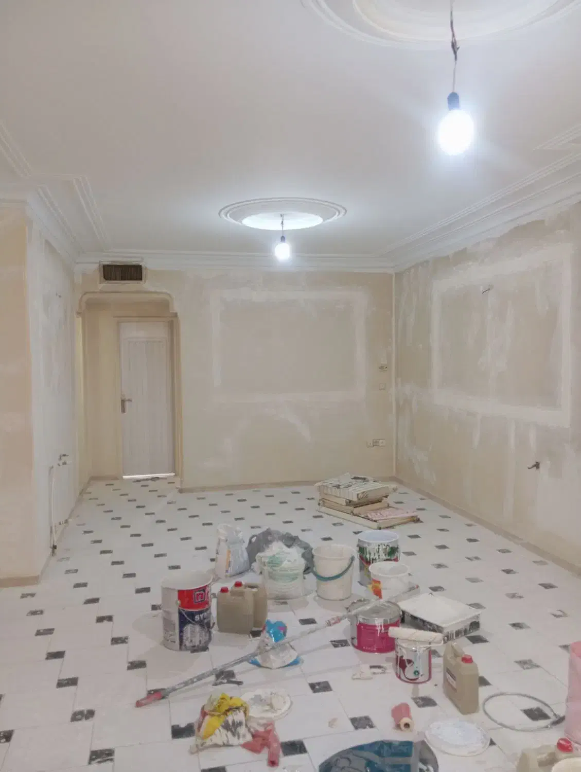 نقاشی ساختمان(بتونه کناف)|خدمات پیشه و مهارت|دورود, |دیوار