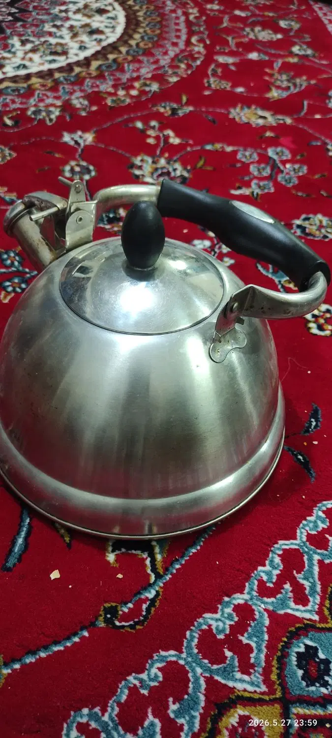 کتری استیل|قوری، کتری، قهوه‌ساز دستی|قدس, شهر‌قدس|دیوار