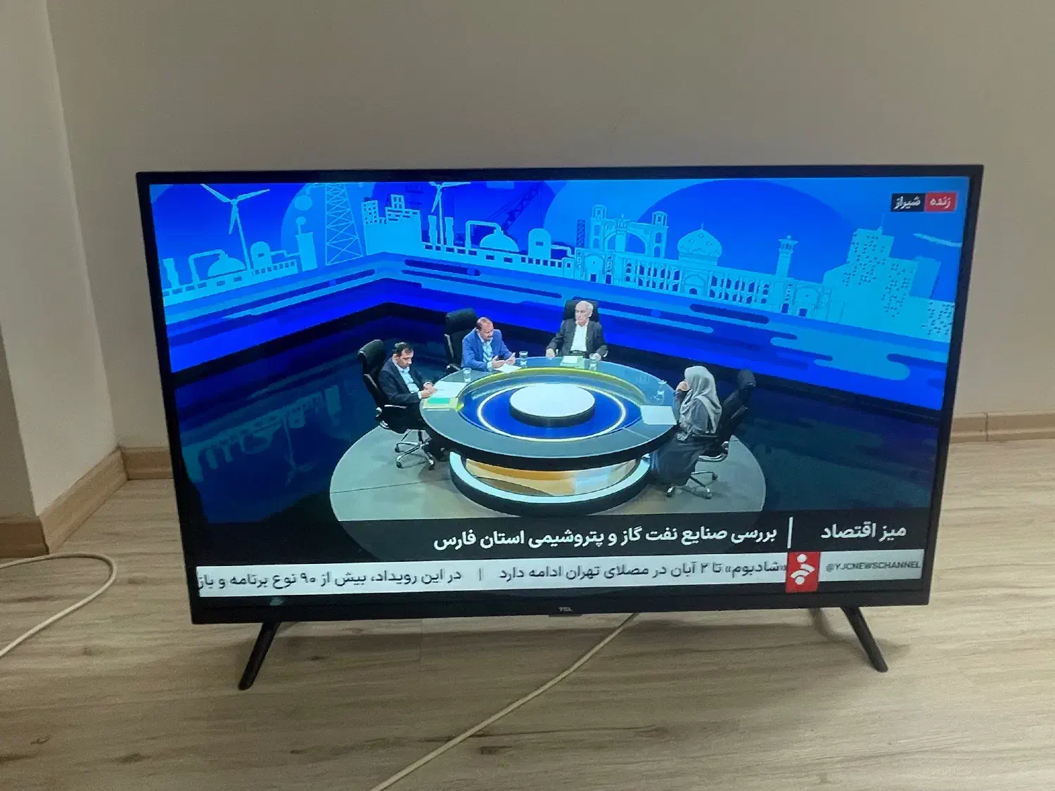 تلویزیونtcl۴۳در حد صفر|تلویزیون و پروژکتور|اردبیل, |دیوار