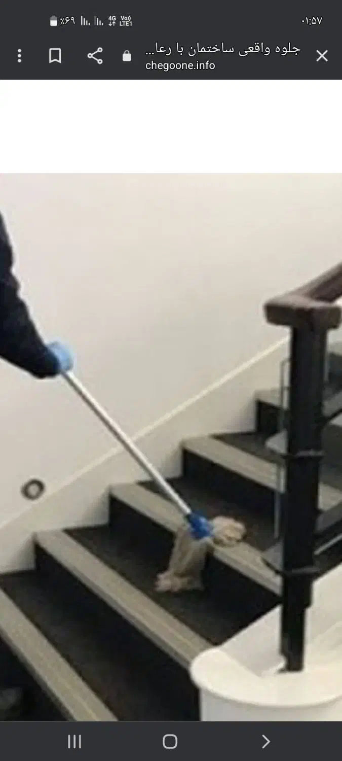 نظافت راه پله و مشاعات ساختمان|خدمات نظافت|اندیشه, پرنیان|دیوار