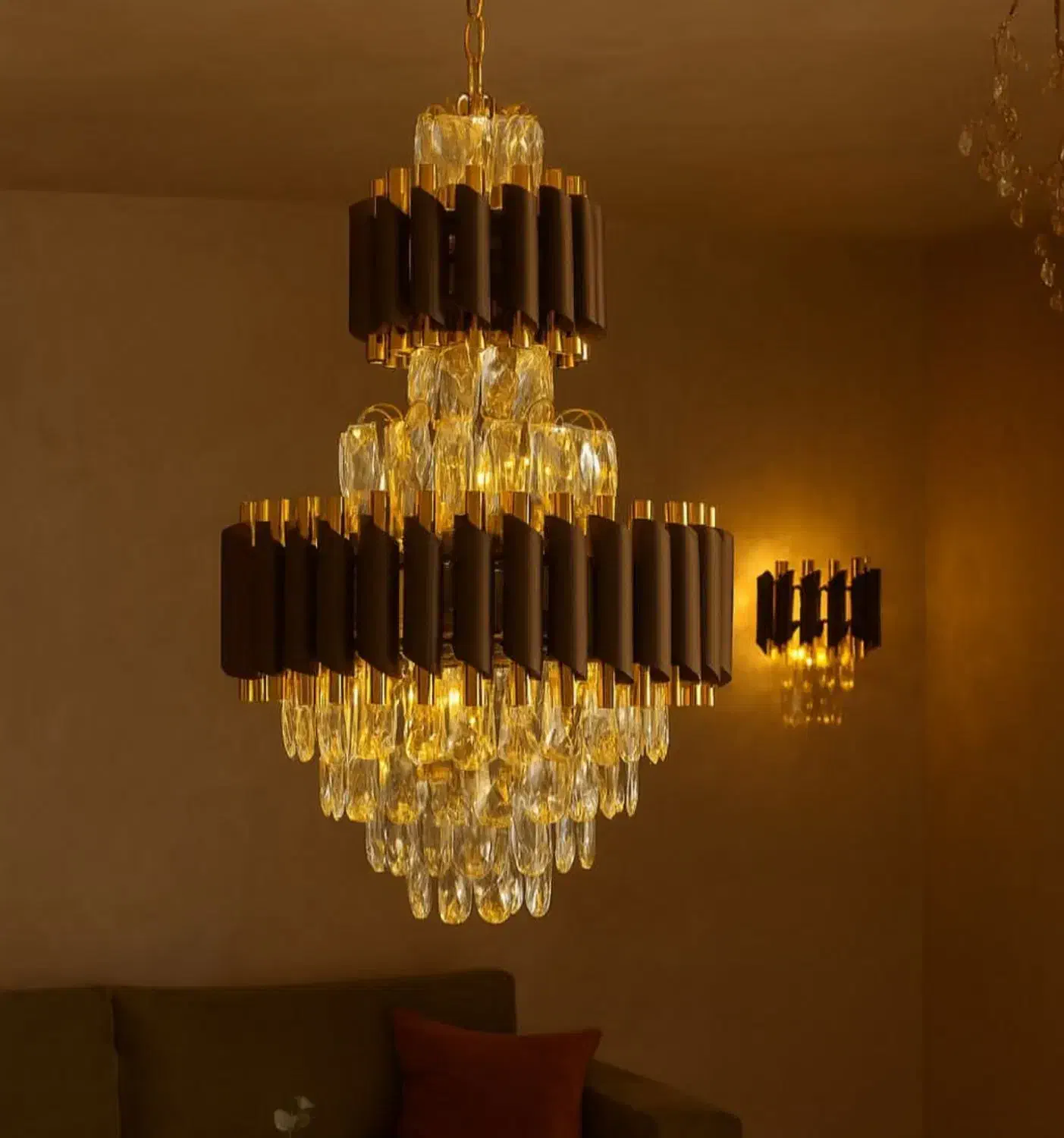 لوستر اریانور مقدم|لوستر و چراغ آویز|ایلام, |دیوار