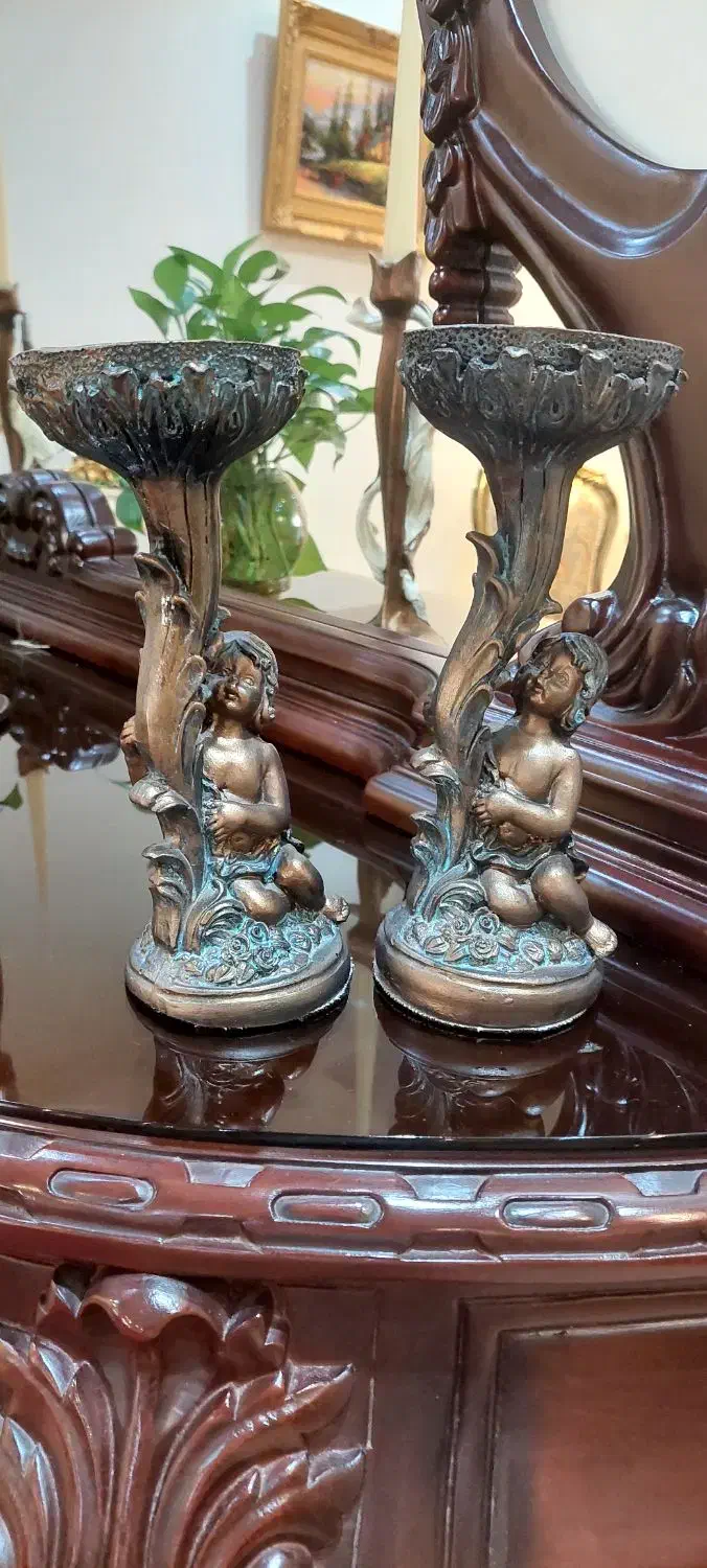 شمعدانهای زیبای پلی استر|مجسمه، تندیس، ماکت|پردیس, فاز ۲|دیوار