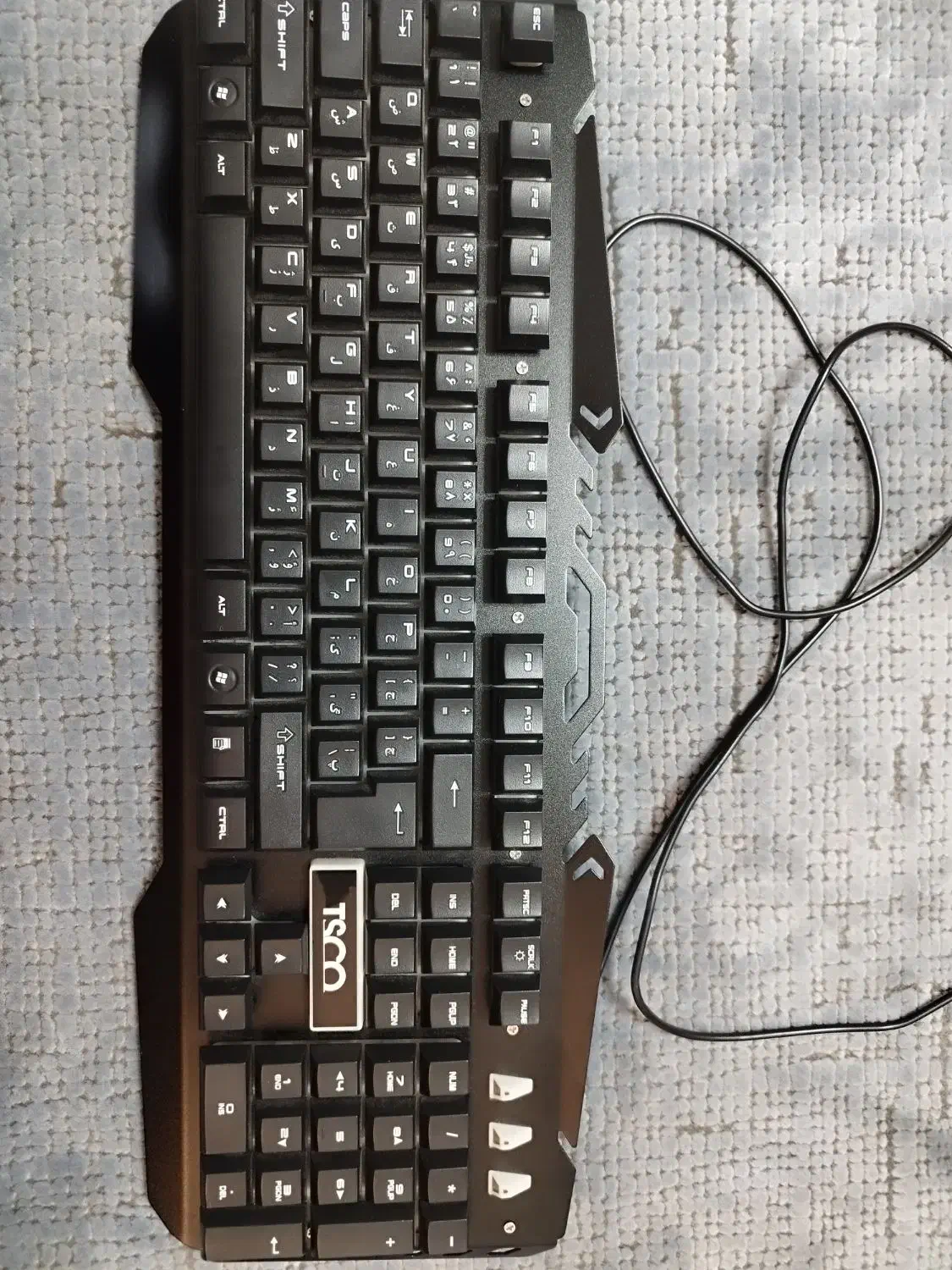 کیبورد تسکو مدل TSCO TK8021L|قطعات و لوازم جانبی رایانه|شهریار, شهریار|دیوار