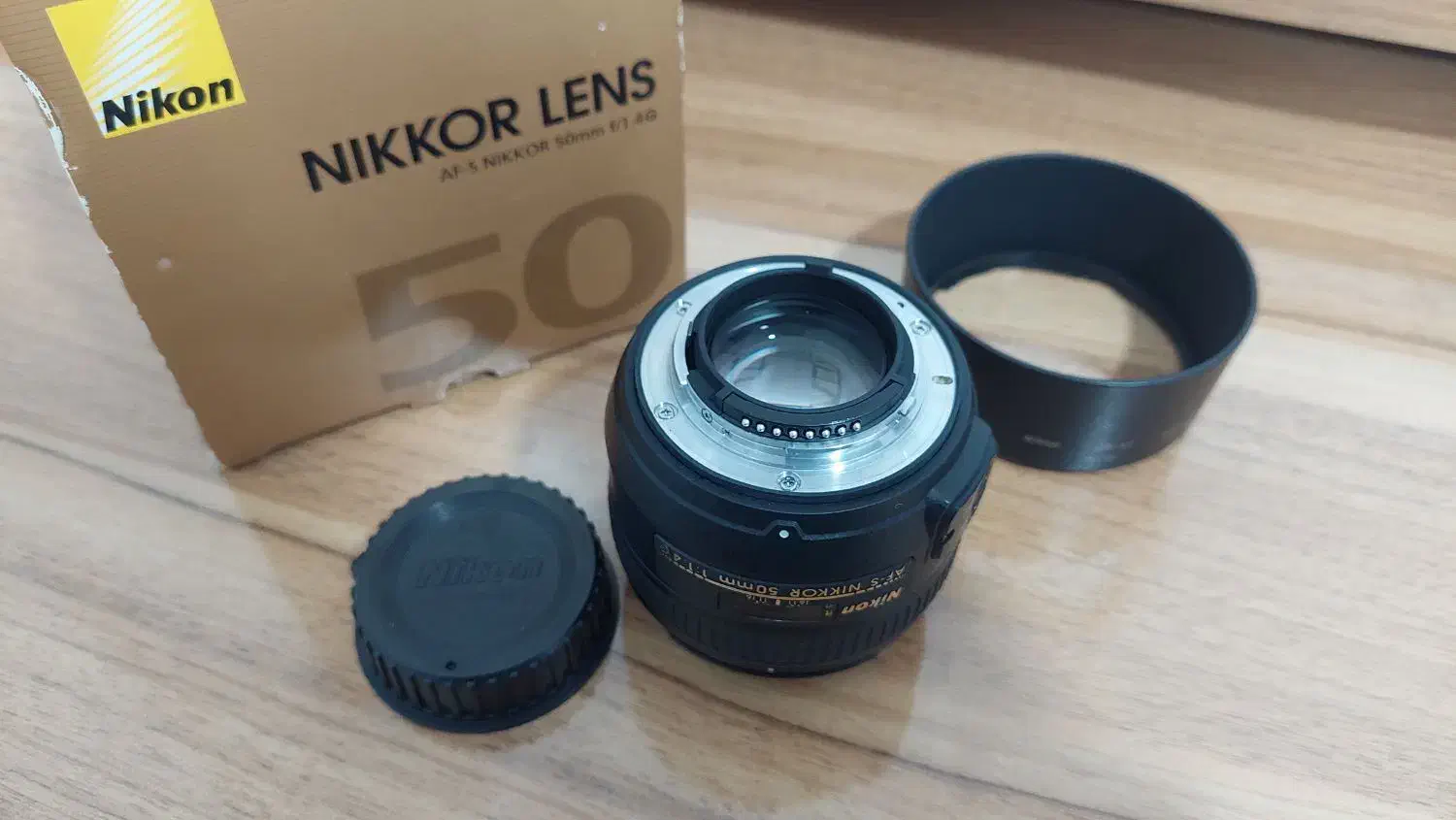 لنز نیکون فیکس ۵۰|دوربین عکاسی و فیلم‌برداری|زنجان, |دیوار