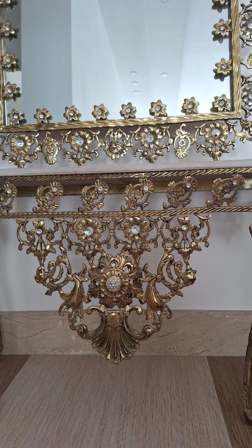 آینه کنسول|بوفه، ویترین، کنسول|طبس, |دیوار