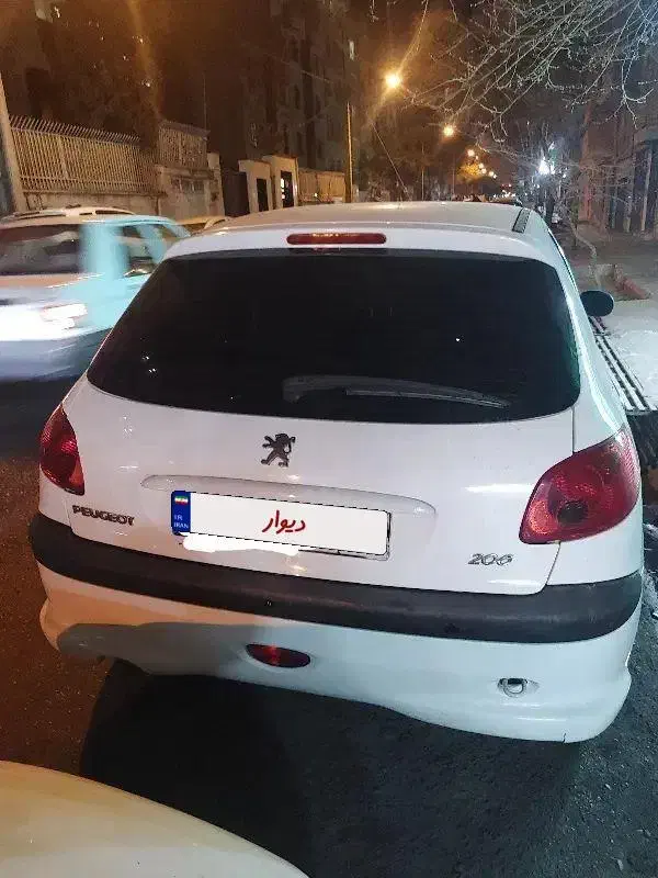 پژو 206|خودرو سواری و وانت|تهران, پرستار|دیوار