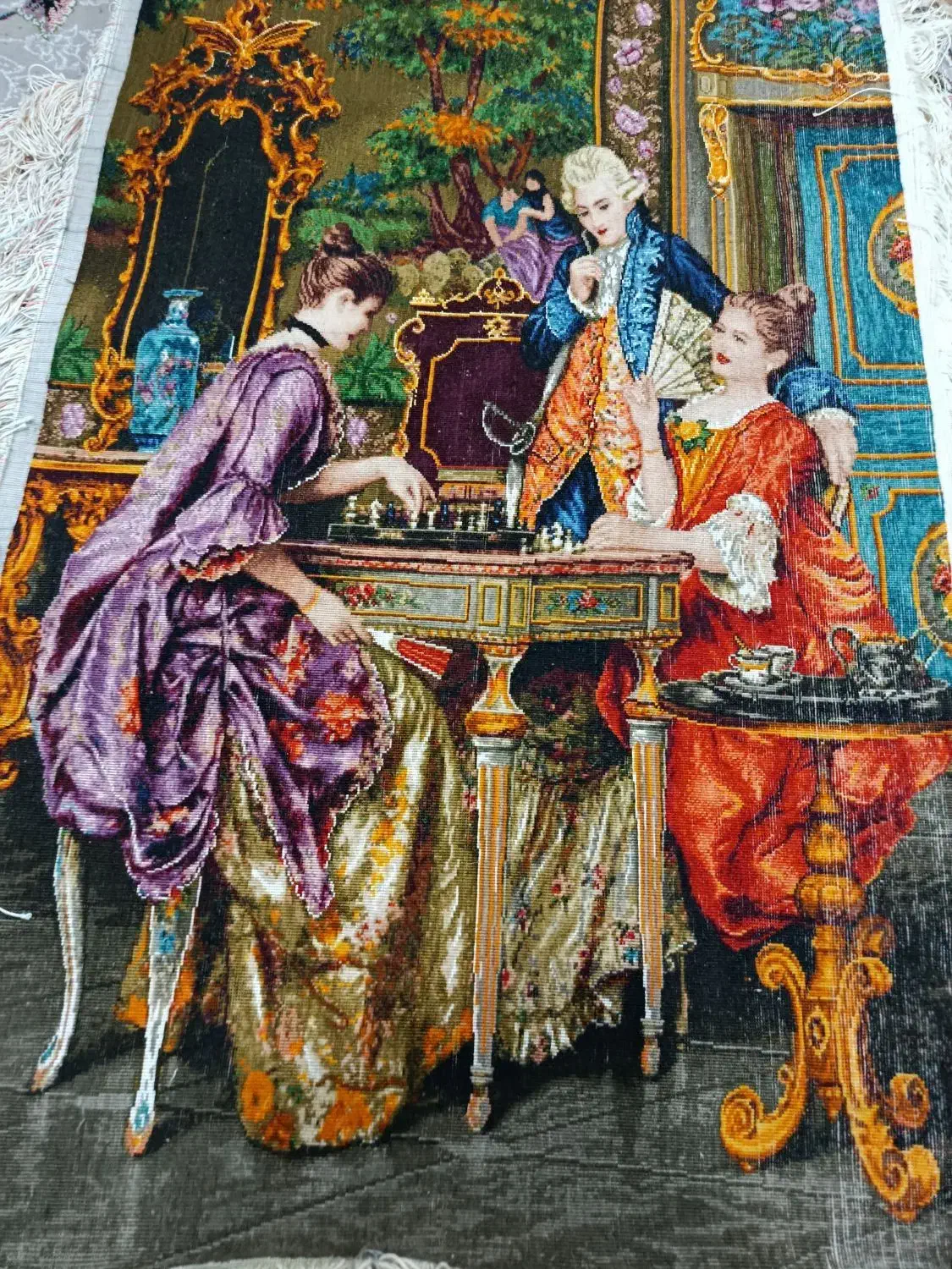 تابلو فرش بافت تبریز|تابلو فرش|اردبیل, |دیوار