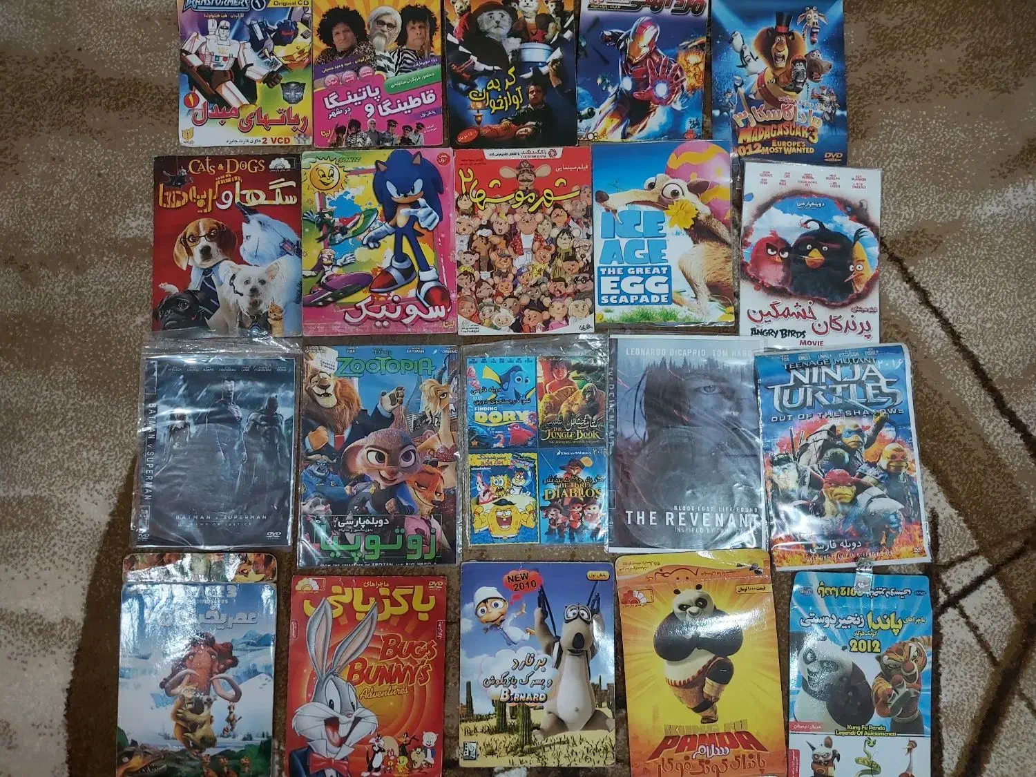 فروش کارتون|فیلم و موسیقی|اندیمشک, |دیوار