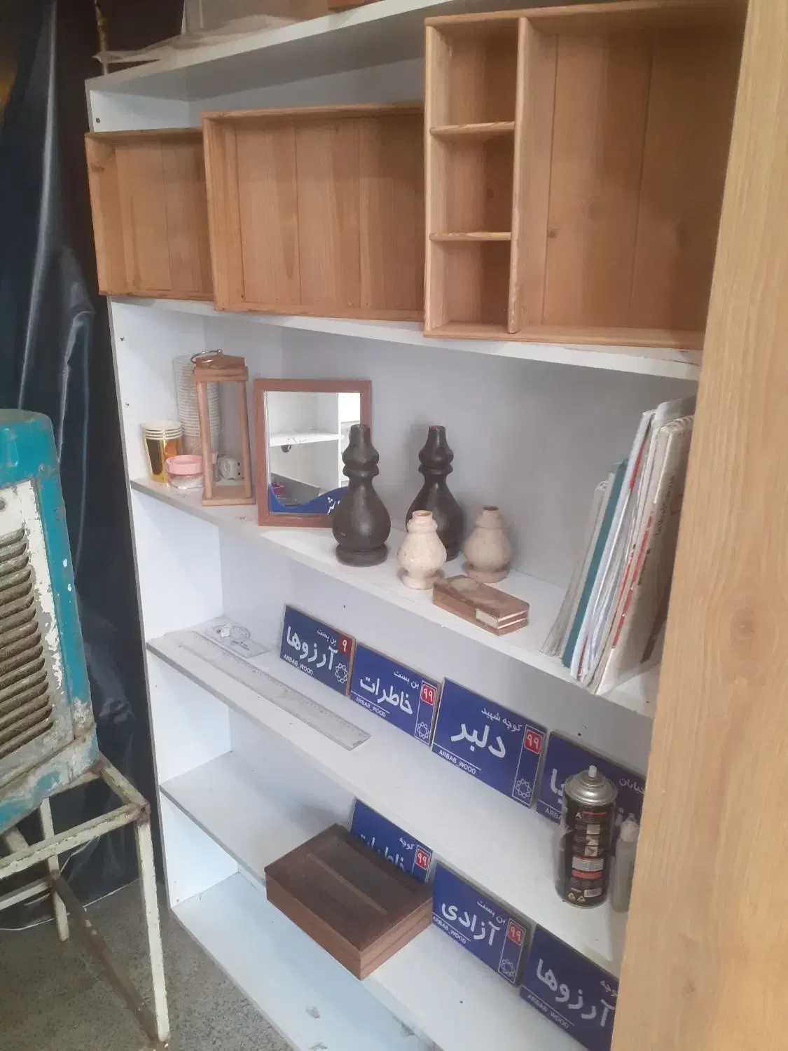 قفسه ام دی اف درحدنو با متریال ام دی اف درجه یک|فروشگاه و مغازه|تهران, دولتخواه شمالی|دیوار