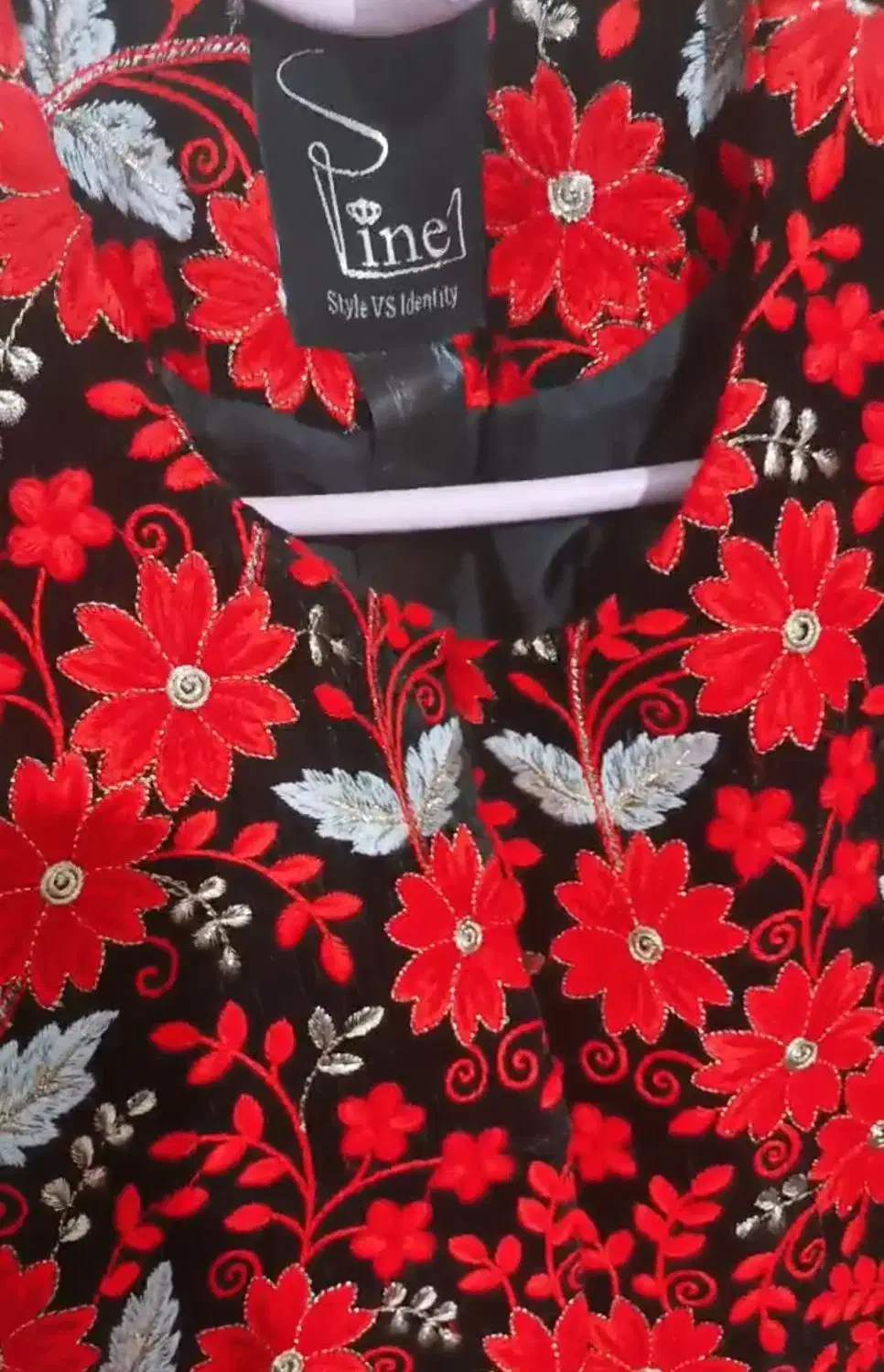 مانتو مخمل مجلسی|لباس|یاسوج, |دیوار