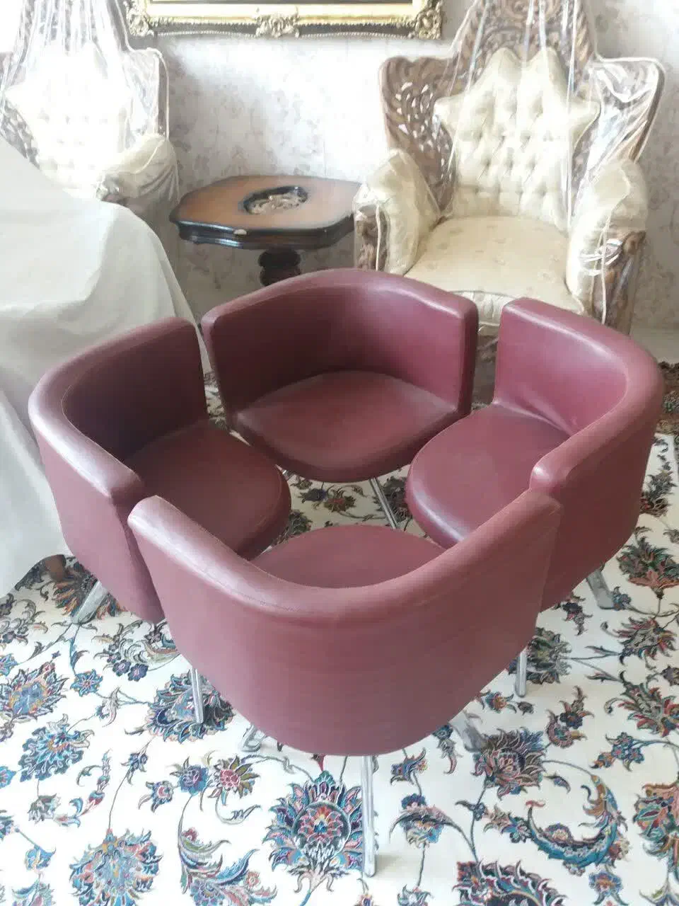 صندلی نهارخوری ۴ نفره|میز و صندلی غذاخوری|مشهد, سراب|دیوار