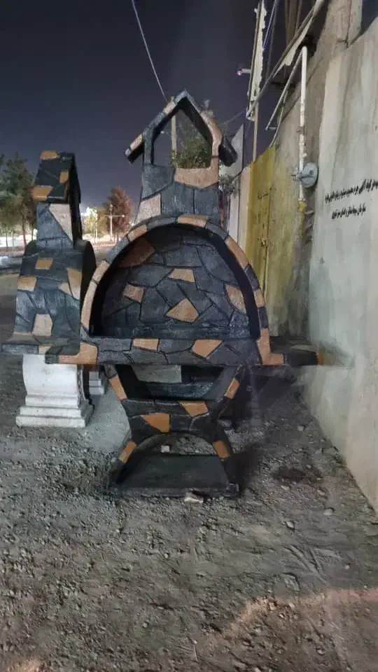 انواع باربیکیو بتنی|اجاق گاز و لوازم برقی پختوپز|کرمان, |دیوار