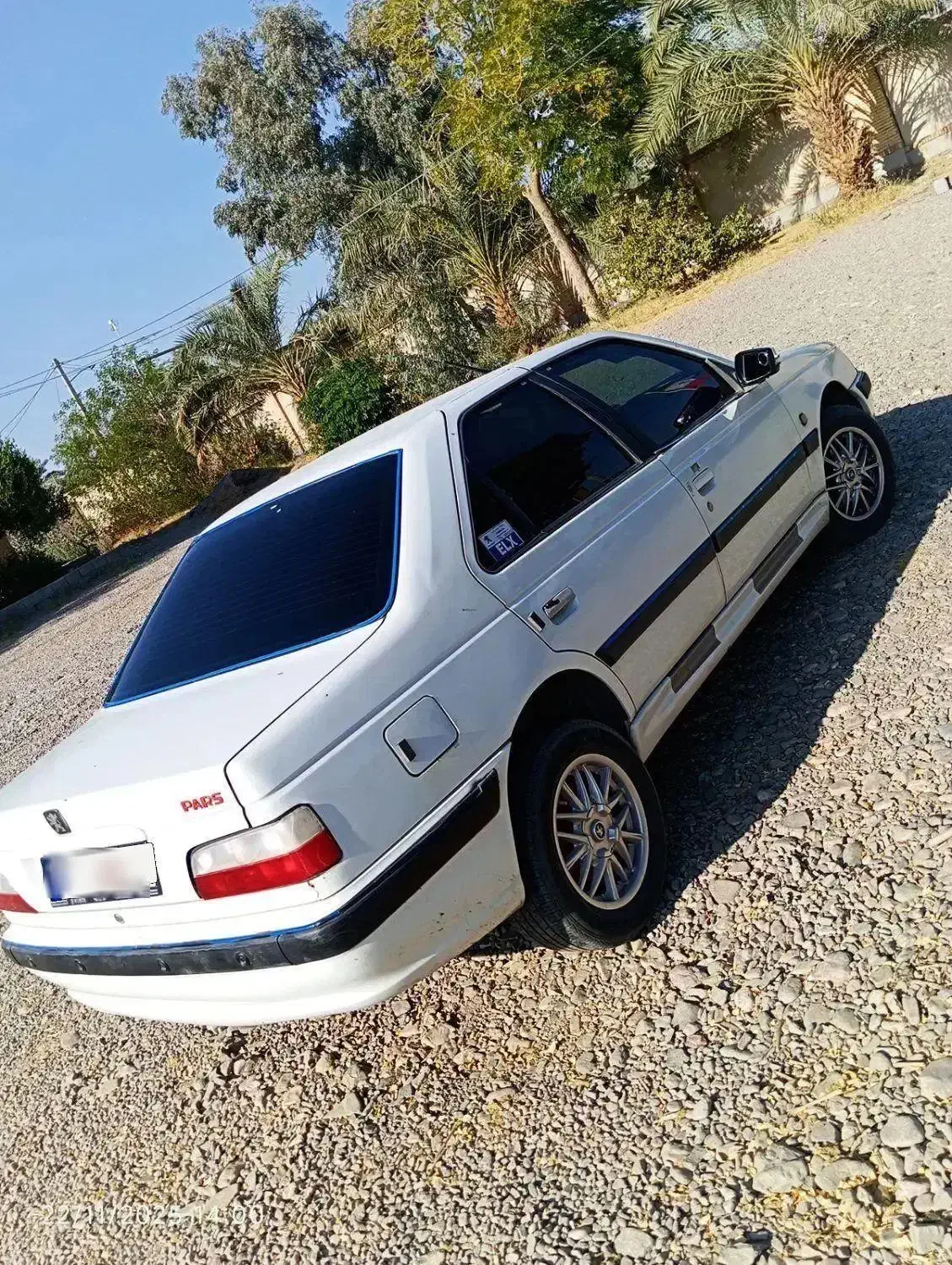 پارس معاوظه با مشکی|خودرو سواری و وانت|جیرفت, |دیوار