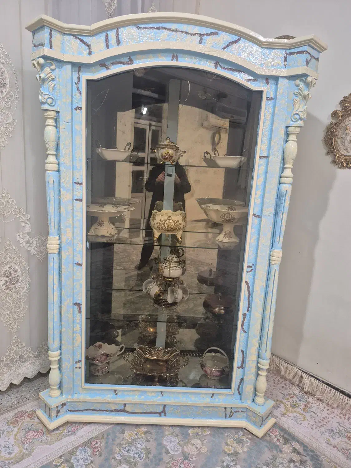 بوفه|بوفه، ویترین، کنسول|ایوان, |دیوار