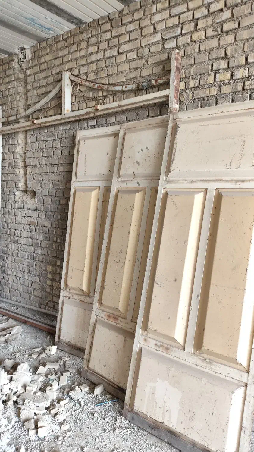 درب سه لنگه ای حیات|مصالح و تجهیزات ساختمان|اهواز, عین ۲|دیوار