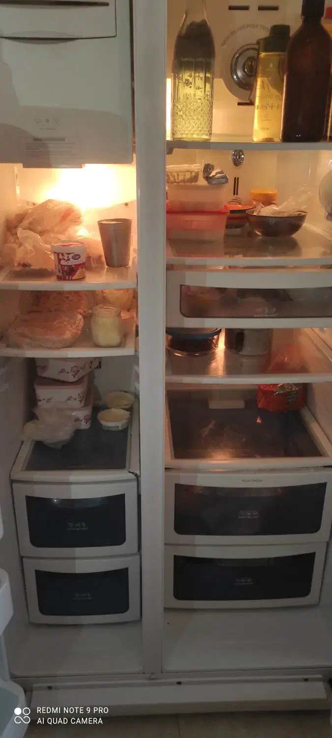 یخچال ساید دوو کره ای اصل|یخچال و فریزر|همدان, |دیوار