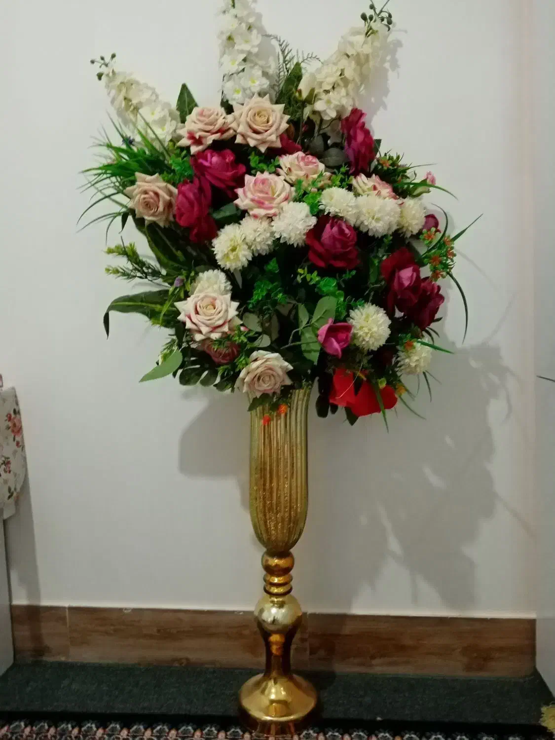 گل مصنوعی با گلدان|گل مصنوعی|بیرجند, |دیوار