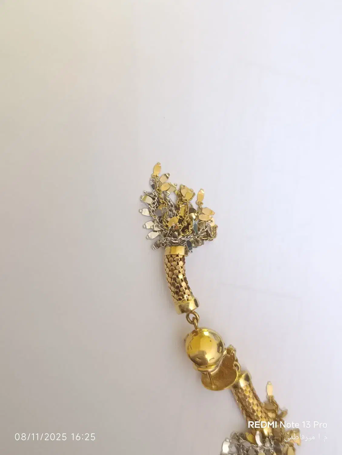 طلا یک گوشواره جفت ایتالیایی و یک جفت مروارید|جواهرات|قم, شاه احمد قاسم|دیوار