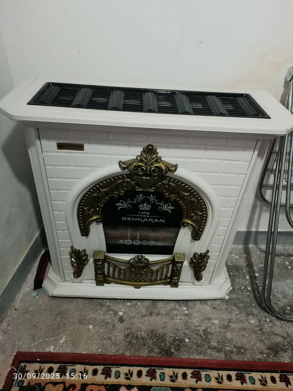 بخاری بدون دودکش|بخاری، هیتر، شومینه|مسجد سلیمان, |دیوار