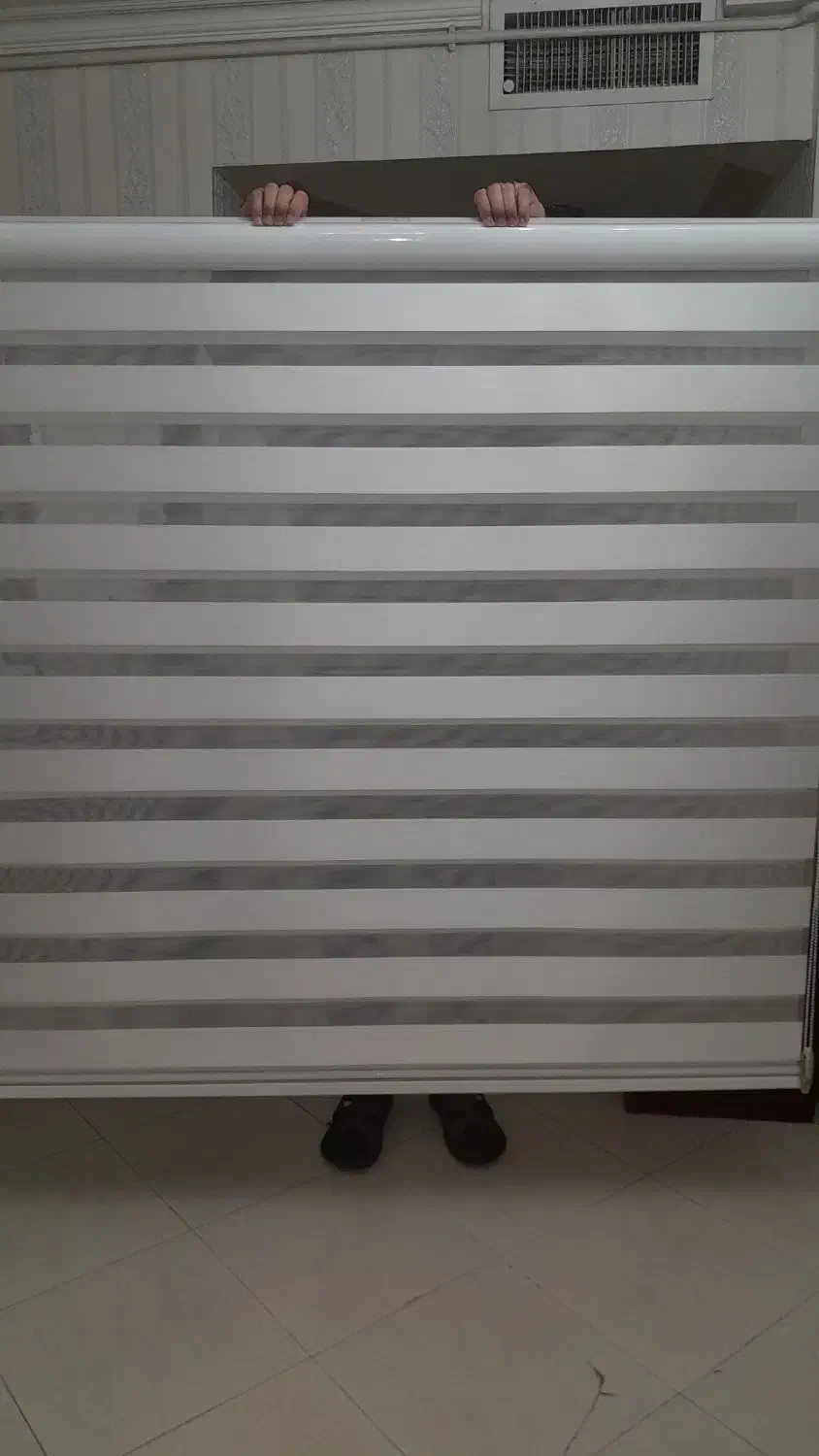 پرده زبرا سفید و نو|پرده، رانر، رومیزی|سنندج, |دیوار