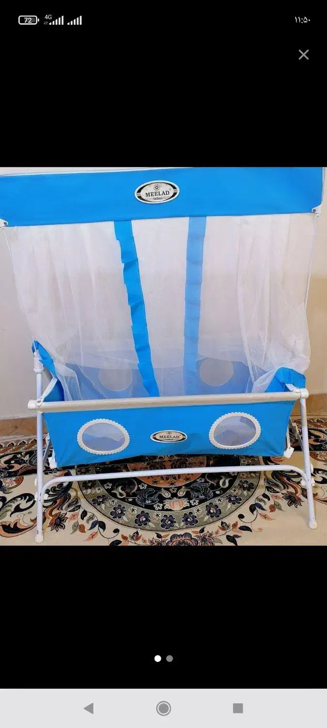 گهواره میلاد|تخت و صندلی بچه|شیراز, شیخ علی چوپان|دیوار