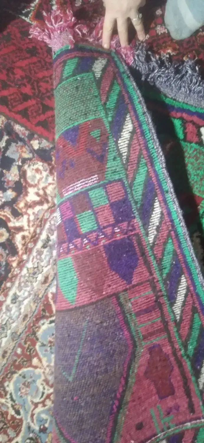 قالیچه دست باف|فرش|تایباد, |دیوار