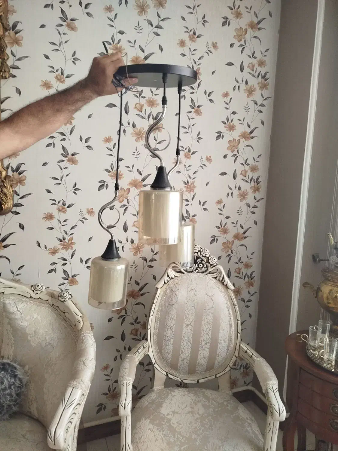 لوستر شیک آشپزخانه ،اتاق خواب سالم|لوستر و چراغ آویز|تبریز, |دیوار