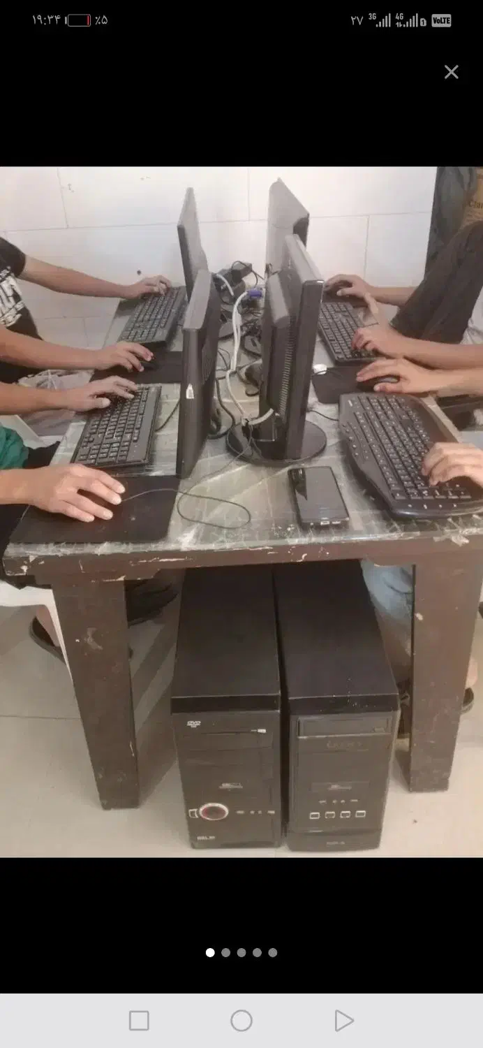 چهار عدد کامپیوتر|رایانه رومیزی|باغ ملک, |دیوار