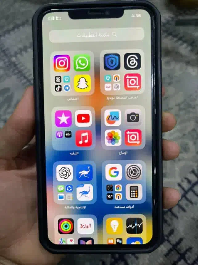 اپل iPhone 11 با حافظهٔ ۲۵۶ گیگابایت|موبایل|اهواز, ملاشیه|دیوار