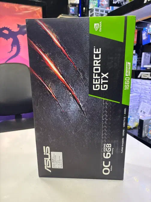 کارت گرافیک 1660super Asus / گارانتی دار|قطعات و لوازم جانبی رایانه|رشت, حاجی آباد|دیوار