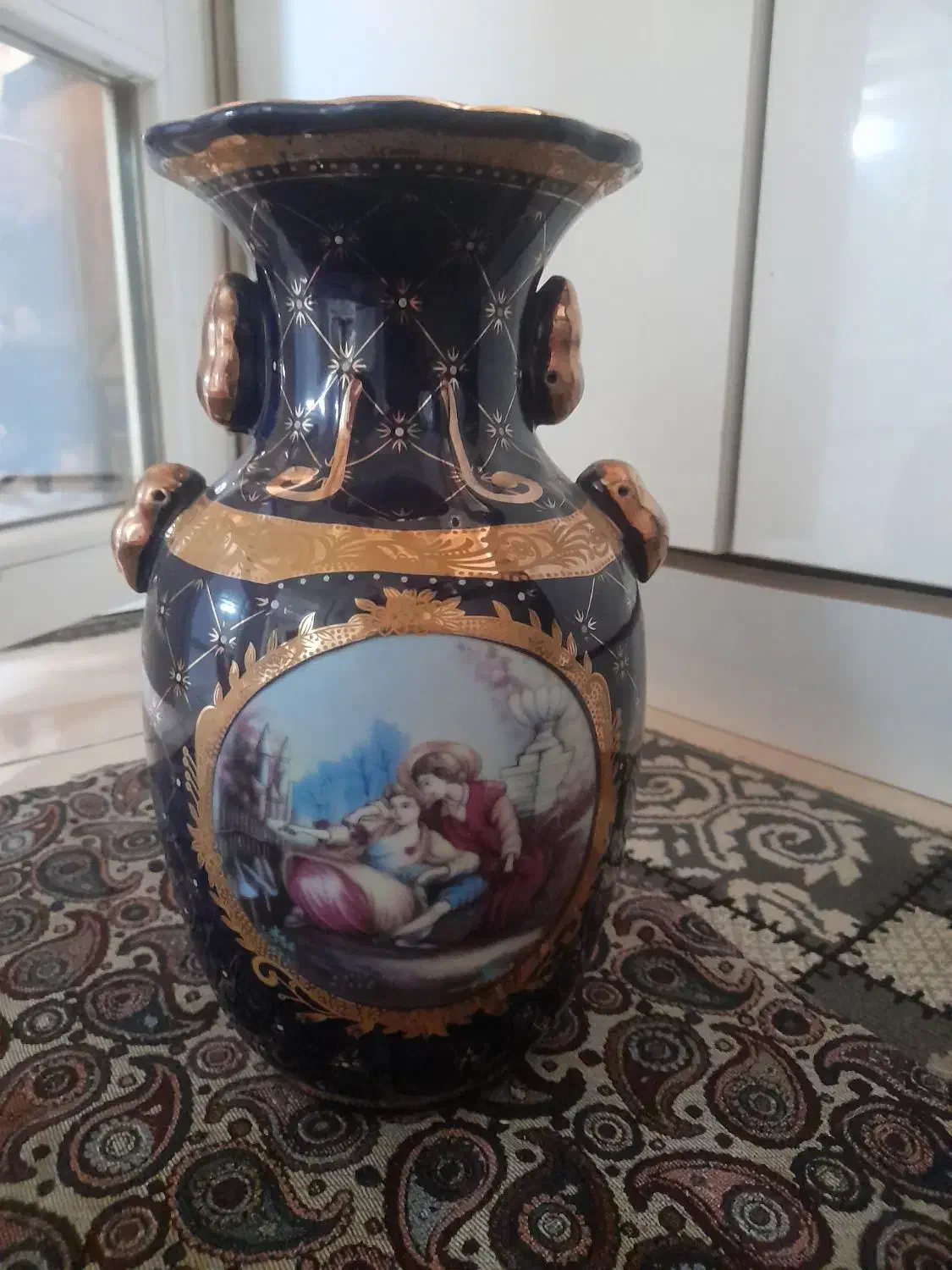 گلدان طلا کوب|صنایع دستی و سایر لوازم تزئینی|تهران, آهنگ|دیوار