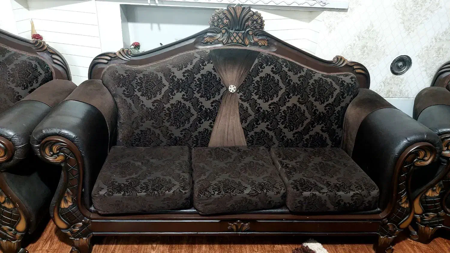 مبل سلطنتی کلاسیک ۱۴ نفره|مبلمان خانگی و میز عسلی|فسا, |دیوار