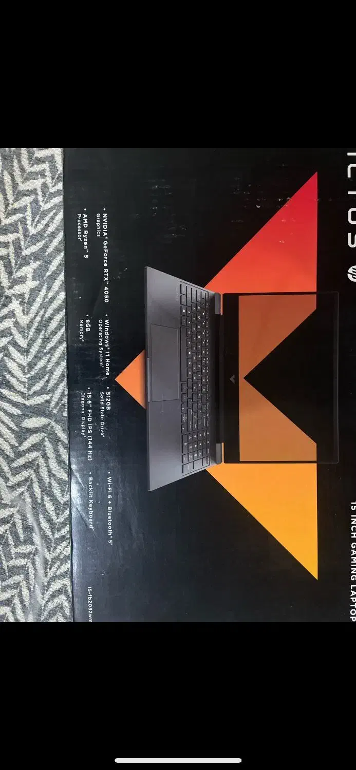 لپتاپ Hp victus15|رایانه همراه|اهواز, زیتون کارمندی|دیوار