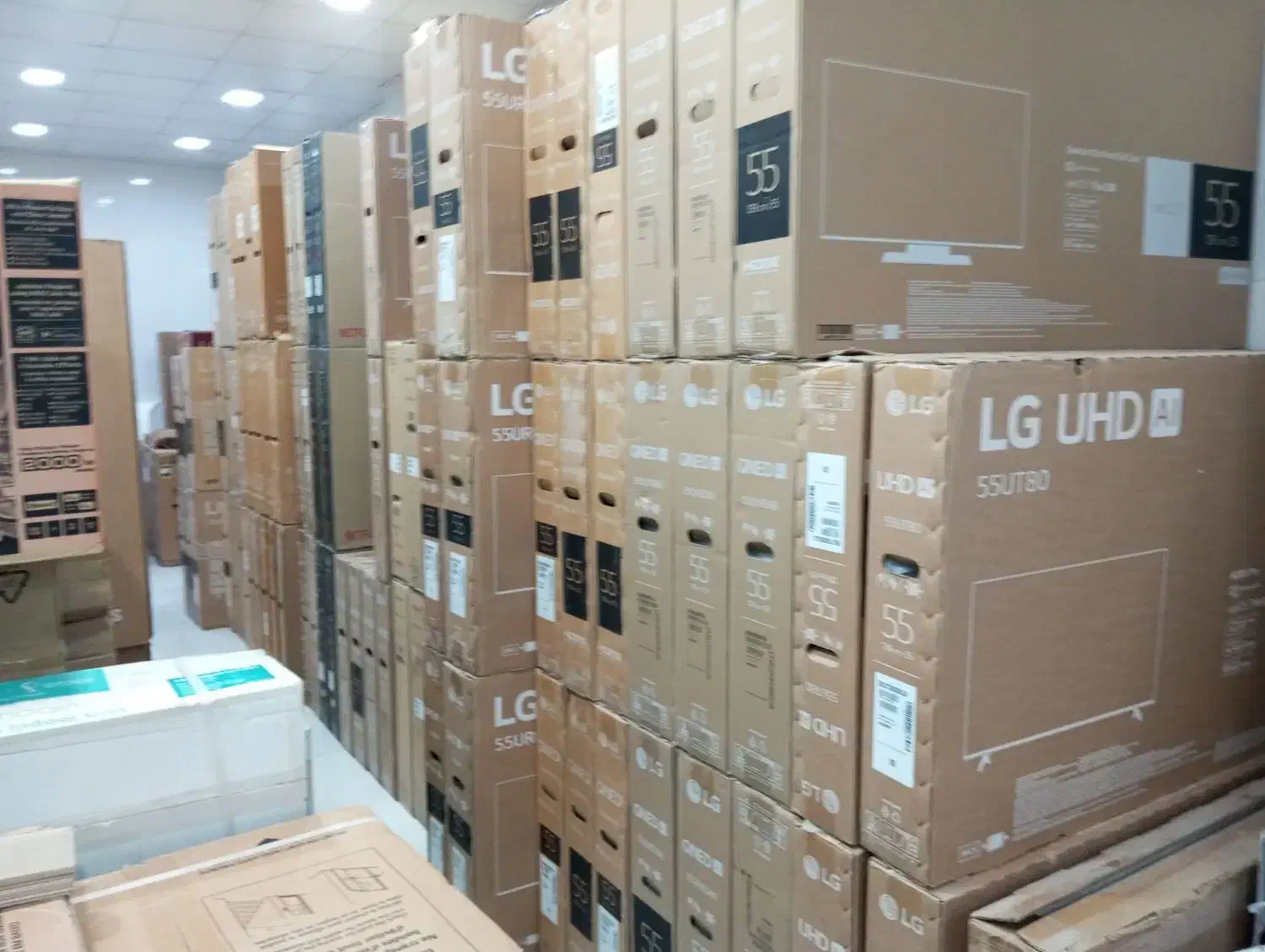 فروش تلویزیون های خارجی|تلویزیون و پروژکتور|کاکی, |دیوار