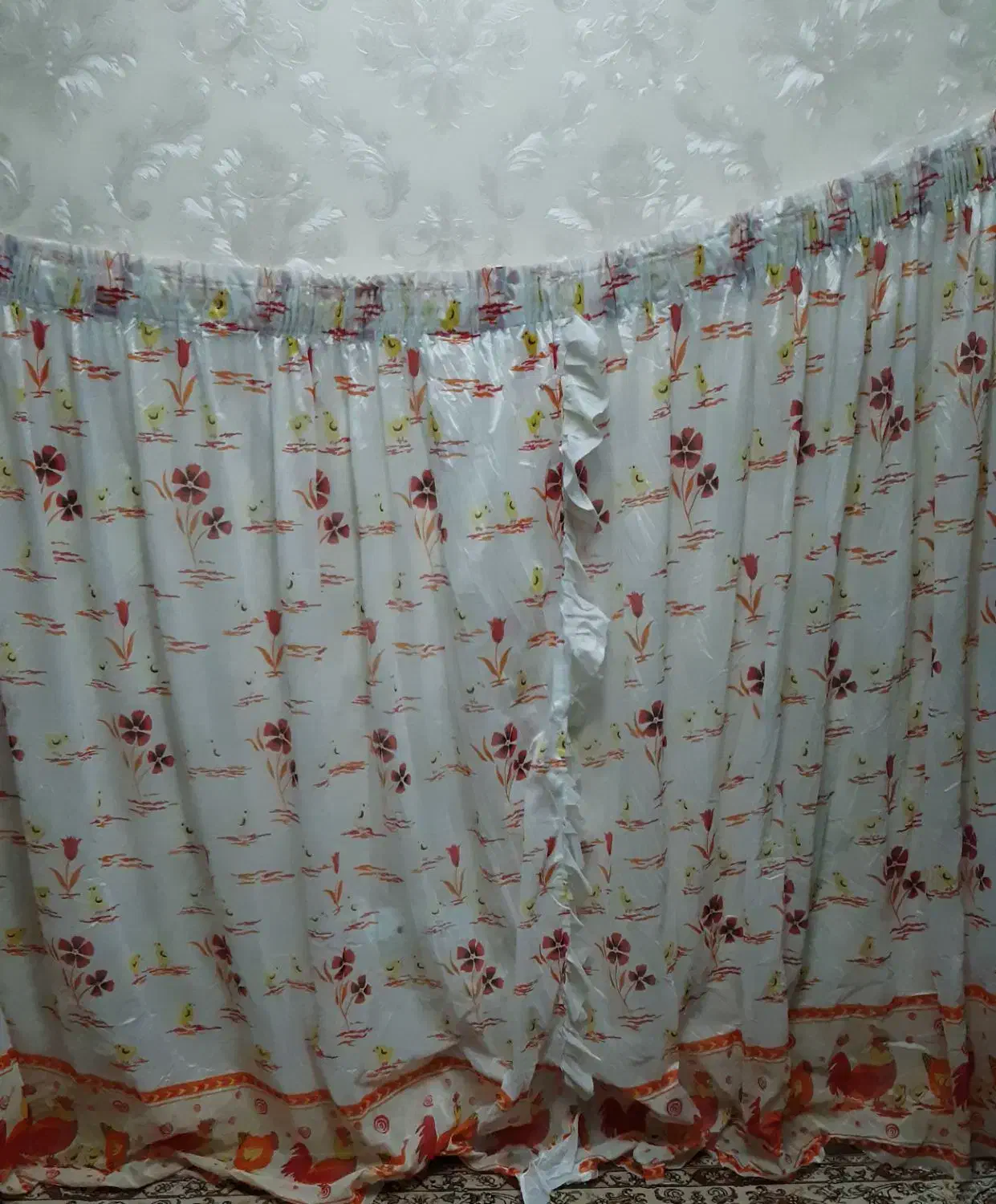 پرده|پرده، رانر، رومیزی|تهران, نعمتآباد|دیوار