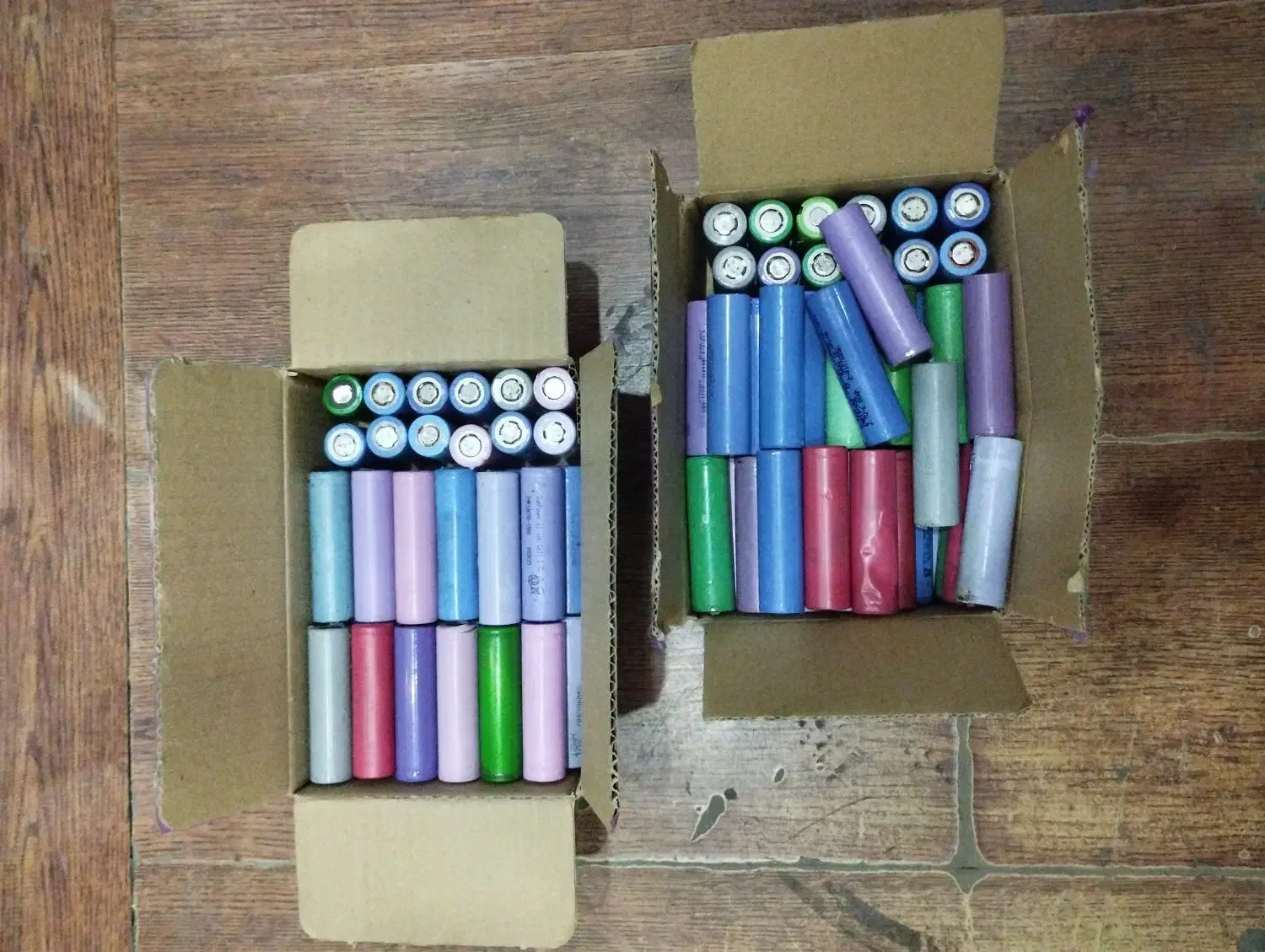 باتری‌ لیتیوم یون 18650 بسیار تمیز و کاملا سالم|قطعات و لوازم جانبی رایانه|قم, زنبیل آباد|دیوار