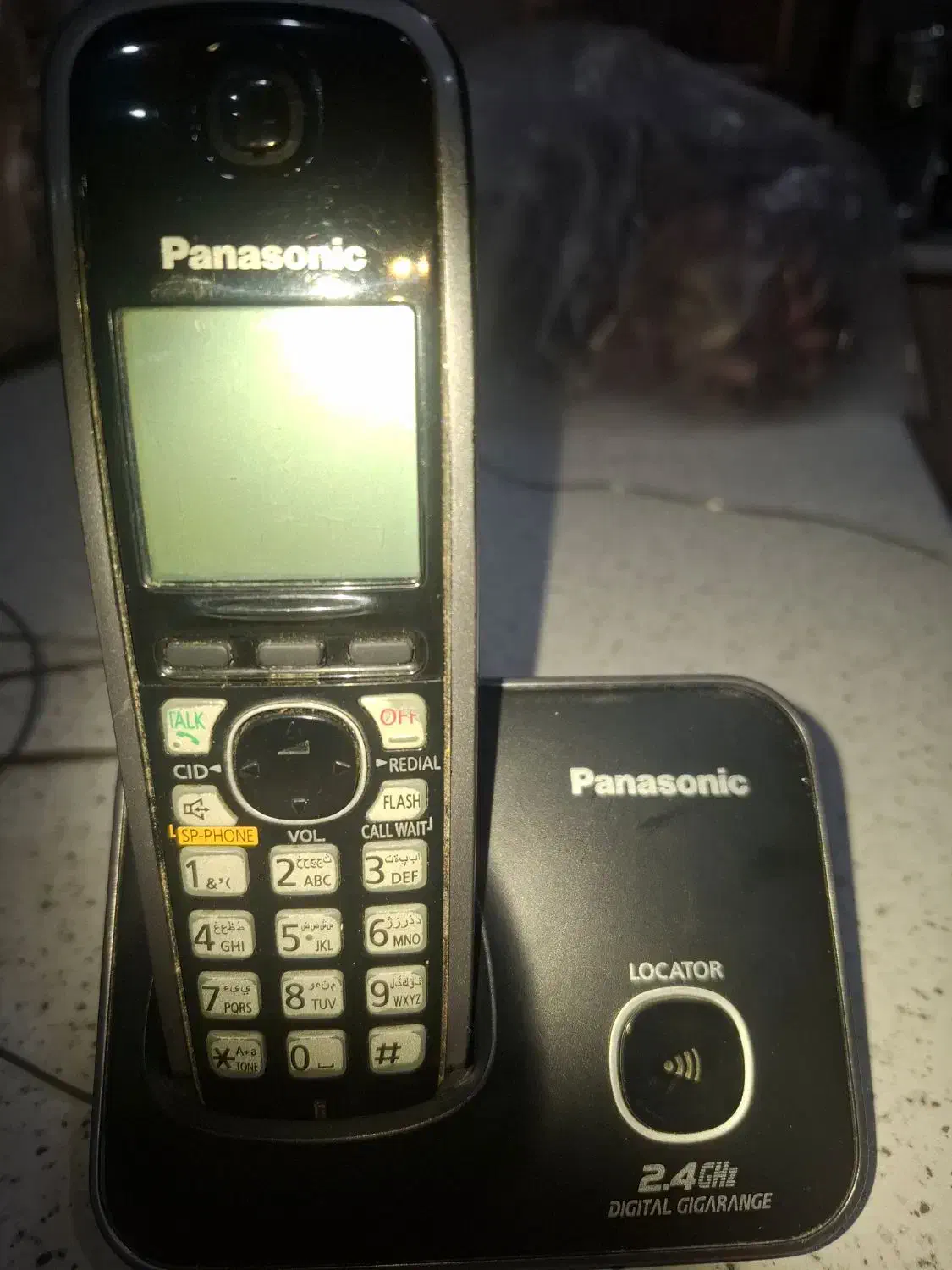 تلفن بی سیم پاناسونیک|تلفن رومیزی|اهواز, بهارستان|دیوار