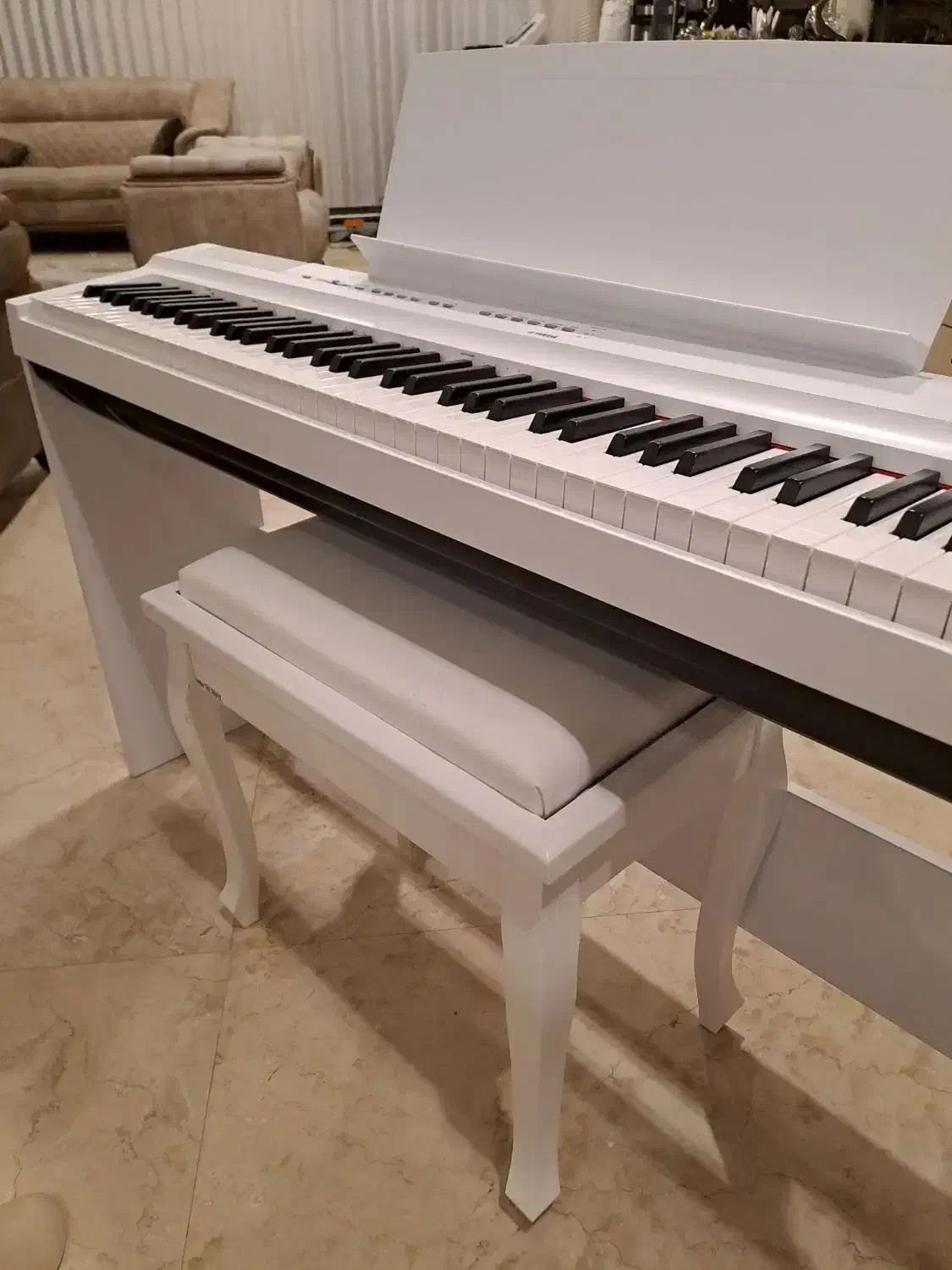 پایه پیانو یاماها*مناسب همه پیانوهای سری p|پیانو، کیبورد، آکاردئون|مشهد, فرهنگ|دیوار