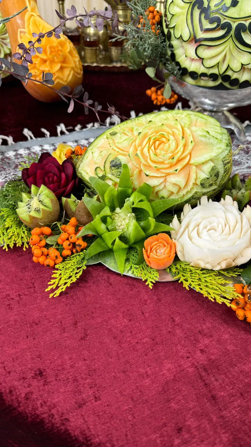 دوره تخصصی حکاکی میوه ارایی|خدمات آموزشی|نیشابور, شهرک فرهنگیان|دیوار