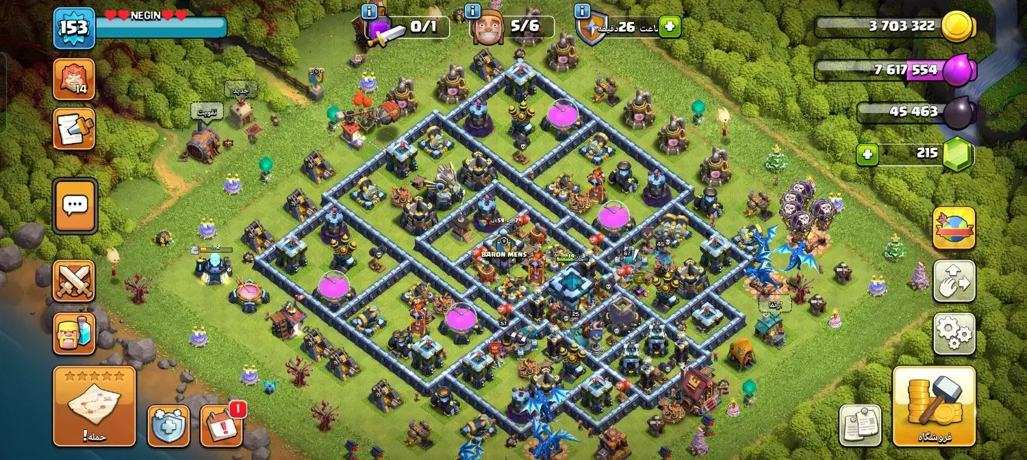 اکانت کلش تان 13 مکس|کنسول، بازی ویدئویی و آنلاین|زرند, |دیوار