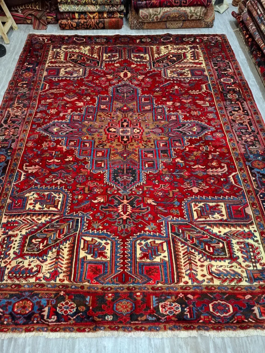 قالی دستباف گروان،مهربان|فرش|تهران, منیریه|دیوار