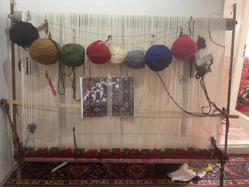 دژگاه فرش دستباف ۲در۱/۵ متر|فرش|ملکان, |دیوار