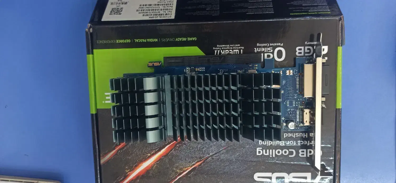 کارت گرافیک ASUS GT1030 2GB|قطعات و لوازم جانبی رایانه|دیلم, |دیوار