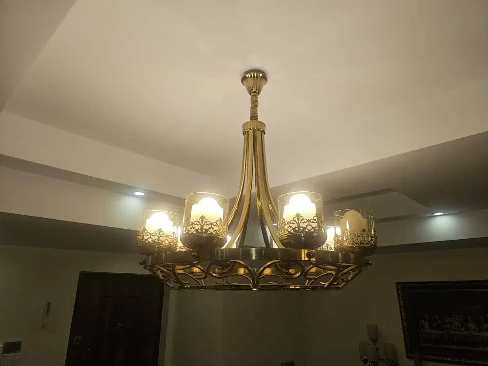 لوستر استیل|لوستر و چراغ آویز|رباطکریم, حکیم آباد|دیوار