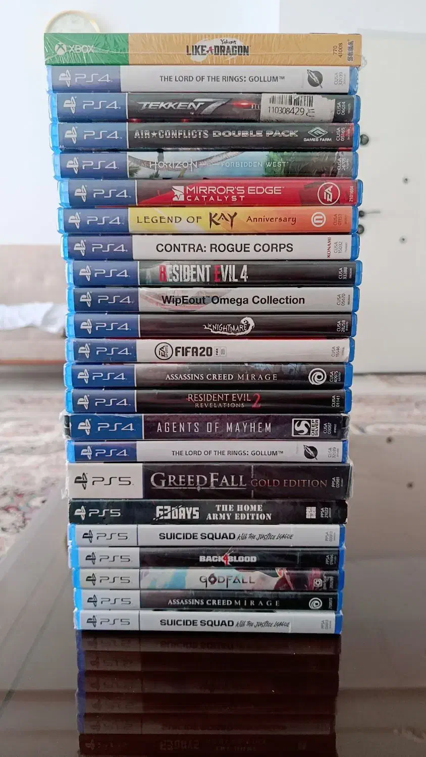 دیسک بازی PS4 PS5|کنسول، بازی ویدئویی و آنلاین|مشهد, گاز|دیوار