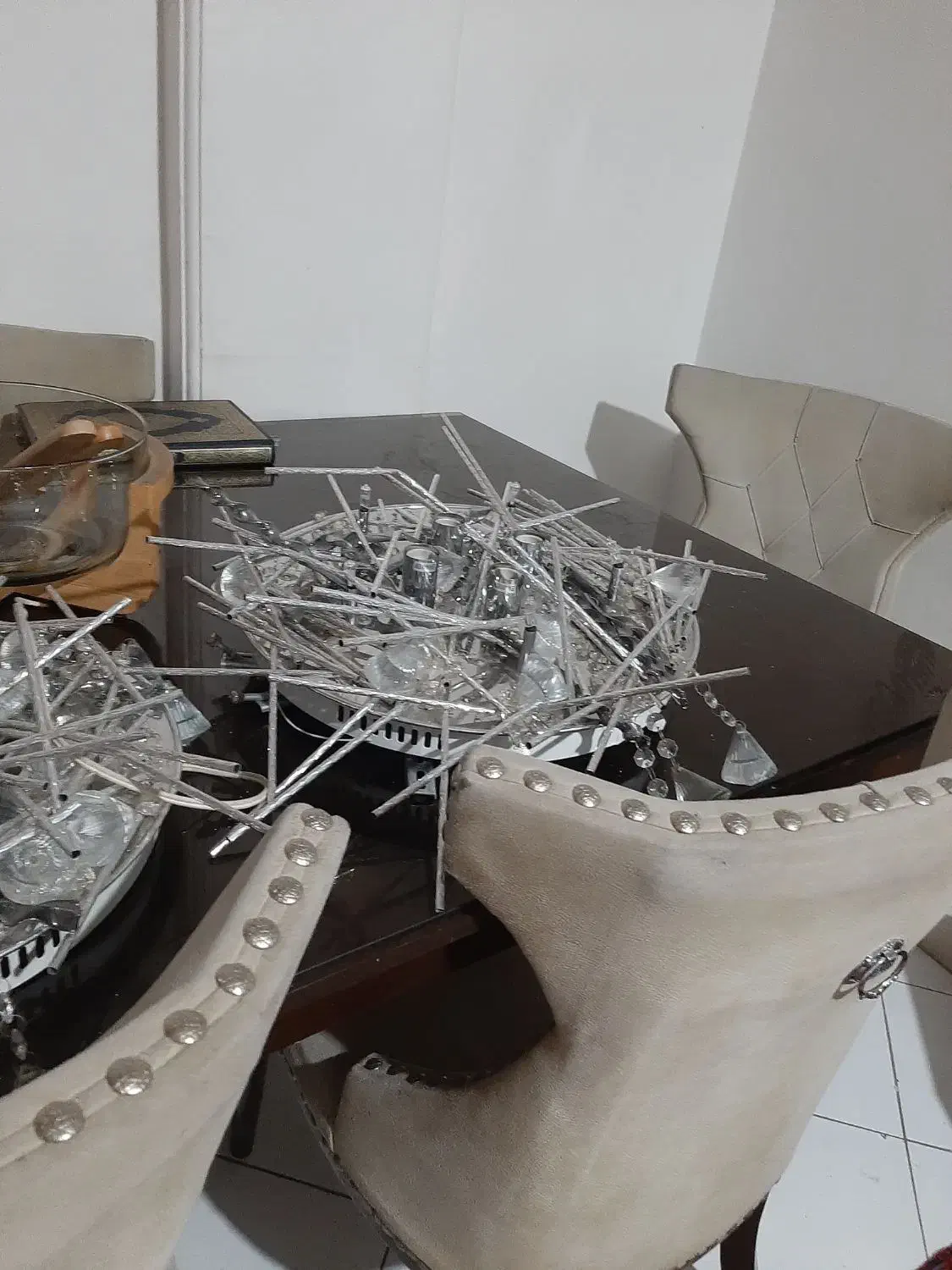 دوعددلوسترتمیز|لوستر و چراغ آویز|تهران, فردوس|دیوار