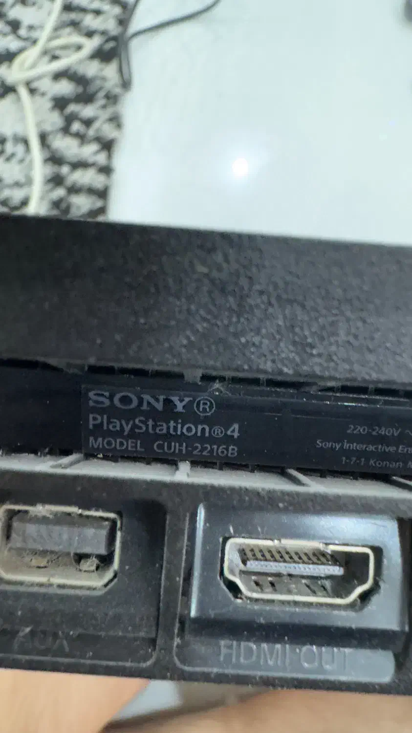 اسلیم ۱ ترابایت در حد نو به همراه دو دسته Ps4|کنسول، بازی ویدئویی و آنلاین|بندر کنگان, |دیوار